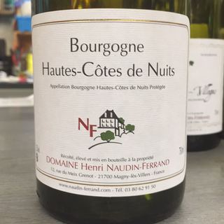 Dom. Henri Naudin Ferrand Bourgogne Hautes Côtes de Nuits Blanc(ドメーヌ・アンリ・ノーダン・フェラン ブルゴーニュ オート・コート・ド・ニュイ ブラン)