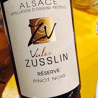 Valentin Zusslin Pinot Noir Réserve
