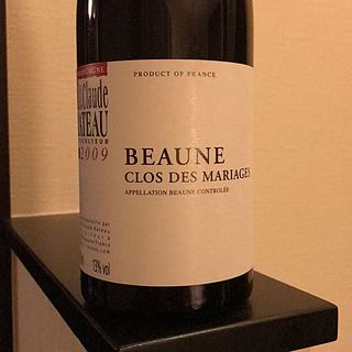 Dom. Jean Claude Rateau Beaune Clos des Mariages Rouge