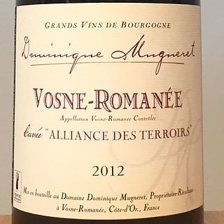Dominique Mugneret Vosne Romanée Cuvée Alliance des Terroirs(ドミニク・ミュネレ ヴォーヌ・ロマネ キュヴェ・アリアンス・デ・テロワール)