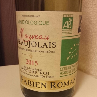 Labouré Roi Beaujolais Nouveau Biologique Fabien Romany