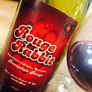 Nicolas Testard Beaujolais Rouge Pink Rabbit