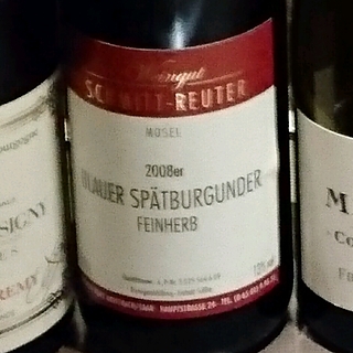 Schmitt Reuter Blauer Spätburgunder Feinherb(シュミット・ロイター ブラウアー・シュペートブルグンダー ファインヘルプ)