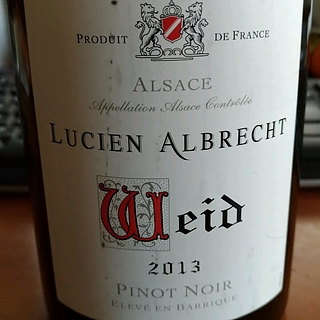 Lucien Albrecht Weid Pinot Noir