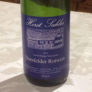 Horst Sahler Gimmeldinger Meerspinne Dornfelder
