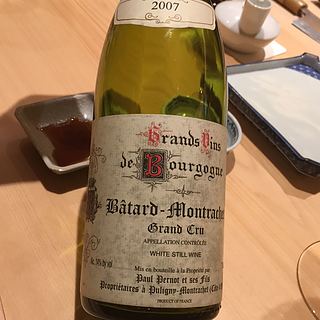 Paul Pernot et Ses Fils Bienvenues Batard Montrachet Grand Cru