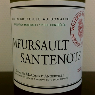 Dom. Marquis d'Angerville Meursault 1er Cru Santenots