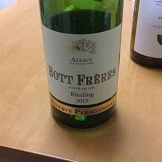 Bott Frères Riesling Réserve Personnelle