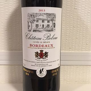 Ch. Belvue Cuvée Le Délice(シャトー・ベルヴュー キュヴェ・ル・デリース)