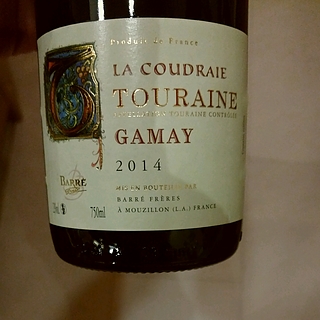 La Coudraie Touraine Gamay(ラ・クードレ トゥーレーヌ ガメイ)