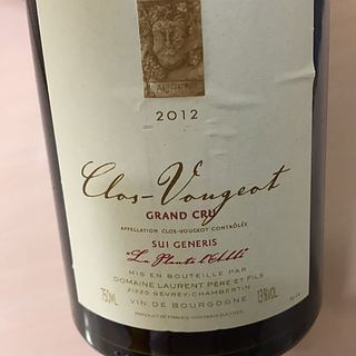 Dom. Laurent Père et Fils Clos Vougeot Grand Cru Sui Generis V.V.