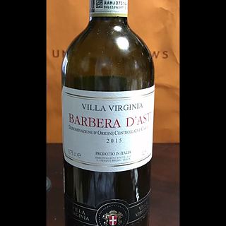 Villa Virginia Barbera d'Asti(ヴィラ・ヴァージニア バルベーラ・ダスティ)