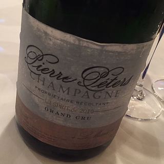 Pierre Peters Cuvée Millésimée l'Esprit(ピエール・ペテルス キュヴェ・ミレジメ エスプリ)