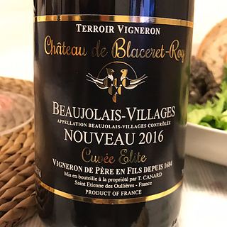Ch. de Blaceret Roy Beaujolais Villages Nouveau Cuvée Elite