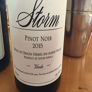 Storm Vrede Pinot Noir