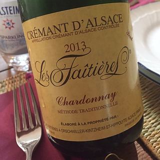 Les Faîtières Cremant d'Alsace Chardonnay