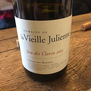 Dom. de la Vieille Julienne Côtes du Rhône lieu dit Clavin Rouge