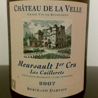 Ch. de la Velle Meursault 1er Cru Les Caillerets