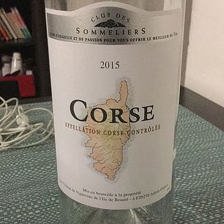 Club des Sommeliers Corse