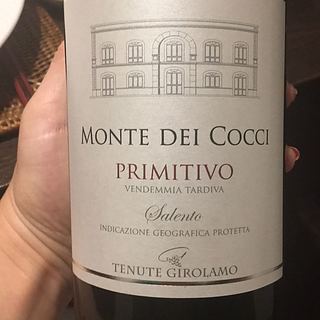 Tenute Girolamo Monte dei Cocci Primitivo