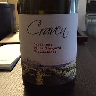 Craven Syrah Faure Vineyard(クラヴァン シラー フォール・ヴィンヤード)