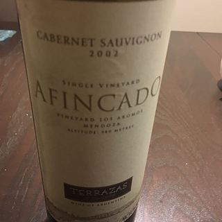 Terrazas de Los Andes Afincado Cabernet Sauvignon