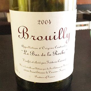 Frédéric Cossard Brouilly Le Bas de la Roche(フレデリック・コサール ブルイィ レ・バ・ド・ラ・ロッシュ)