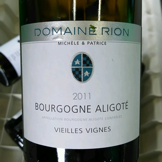 Dom. Michèle et Patrice Rion Bourgogne Aligoté Vieilles Vignes(ドメーヌ・ミシェル・エ・パトリス・リオン ブルゴーニュ アリゴテ ヴィエイユ・ヴィーニュ)