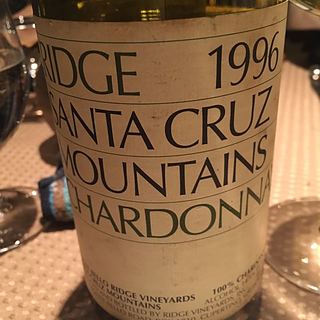 Ridge Santa Cruz Mountains Chardonnay