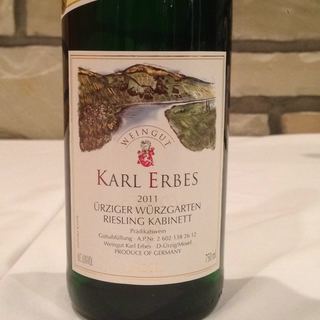 Karl Erbes Ürziger Würzgarten Riesling Kabinett(カール・エルベス ユルツィガー・ヴュルツガルテン リースリング カビネット)
