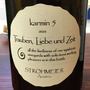 Strohmeier Trauben, Liebe und Zeit Karmin N°5(2013)
