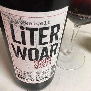 Franz Anton Mayer Liter Woar Zweigelt