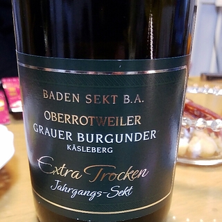 Oberrotweil Oberrotweiler Käsleberg Grauer Burgunder Sekt Extra Trocken