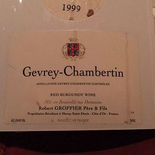 Robert Groffier Père & Fils Gevrey Chambertin