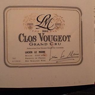 Lucien Le Moine Clos De Vougeot Grand Cru