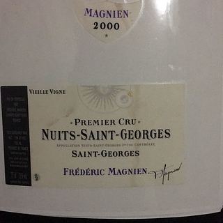 Frédéric Magnien Nuits Saint Georges 1er Cru Saint Georges