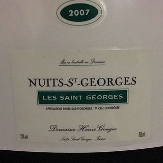 Dom. Henri Gouges Nuits St. Georges 1er Cru Les St. Georges