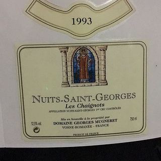 Dom. Georges Mugneret Gibourg Nuits St Georges 1er Cru Les Chaignots(ドメーヌ・ジョルジュ・ミュニュレ・ジブール ニュイ・サン・ジョルジュ プルミエ・クリュ レ・シェニョ)