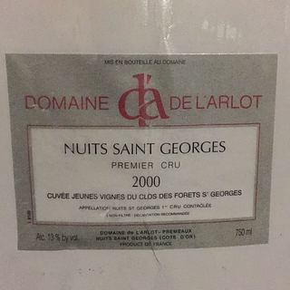Dom. de l'Arlot Nuits Saint Georges 1er Cru