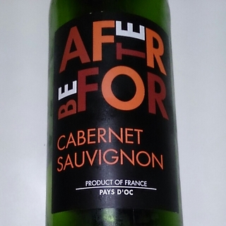 After Be For Cabernet Sauvignon