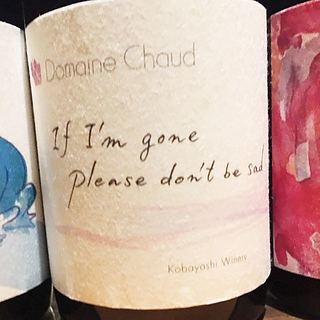 Dom. Chaud If I'm gone please don't be sad