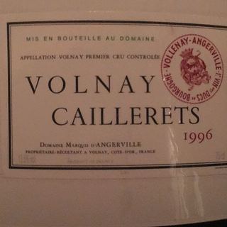 Dom. Marquis d'Angerville Volnay 1er Cru Caillerets