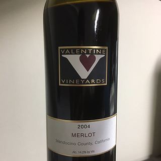 Valentine Vineyards Merlot(ヴァレンタイン・ヴィンヤーズ メルロー)
