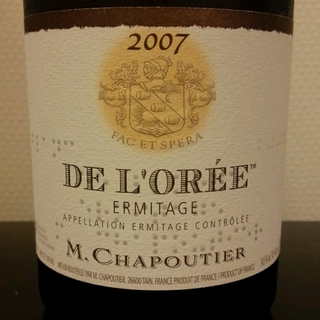 M. Chapoutier Ermitage Blanc de l'Orée