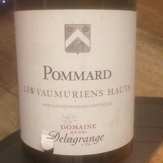 Dom. Henri Delagrange Pommard En Vaumuriens Hauts