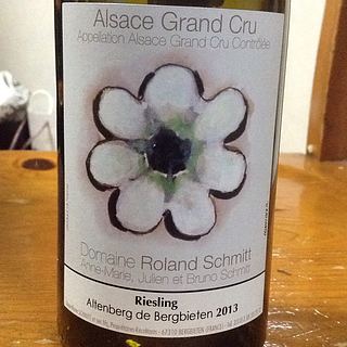 Dom. Roland Schmitt Riesling Altenberg de Bergbieten Grand Cru