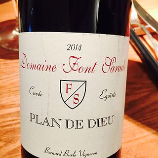 Dom. Font Sarade Plan de Dieu Cuvée Egoïste
