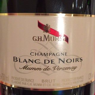 G.H.Mumm Mumm de Verzenay Blanc de Noirs