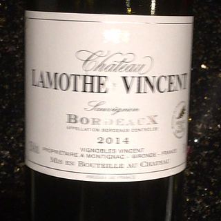 Ch. Lamothe Vincent Sauvignon Blanc(シャトー・ラモット・ヴァンサン  ソーヴィニヨン・ブラン)