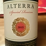 Alterra Cabernet Sauvignon Special Reserve(2015)